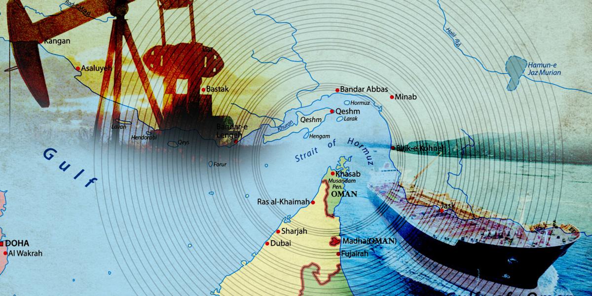 Brent oil Strait of Hormuz geopolitics