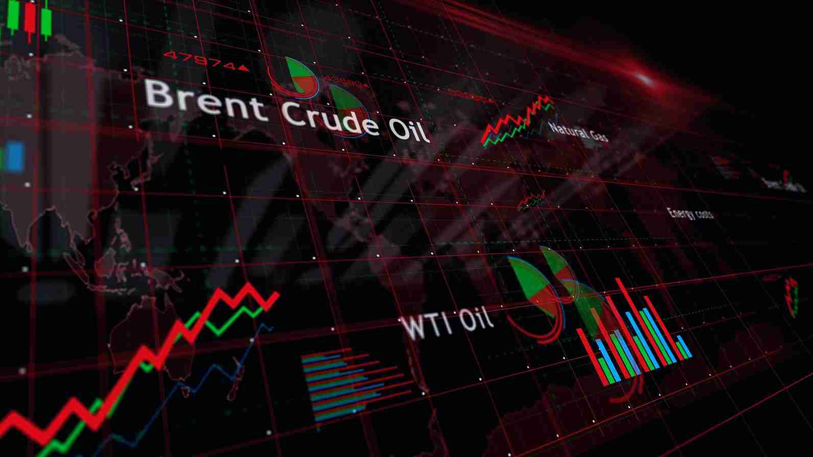 Crude oil price drop Brent 77 dollars WTI charts us iran memorandum ormuz strait logistics